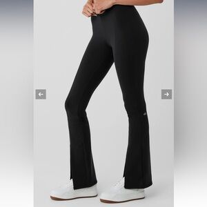 Alo Black Flared Women's Pants